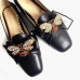 gucci-leather-ballet-flat-with-bow